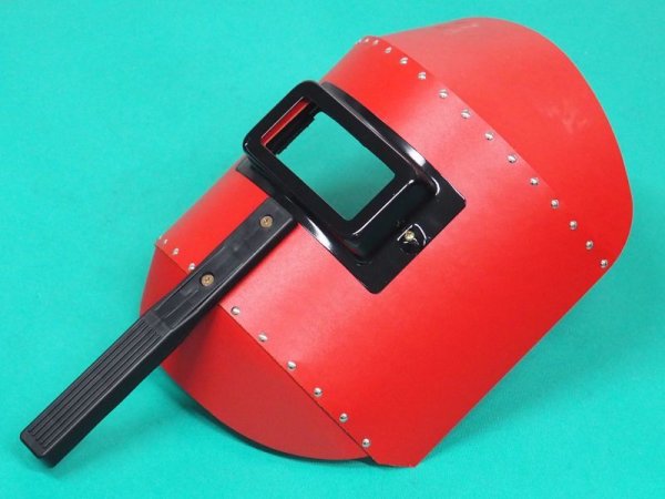 画像2: 手持溶接面 丸面H型 パスコ製 ステラ STELLA 星光製作所 NH001 (色選択) (2)