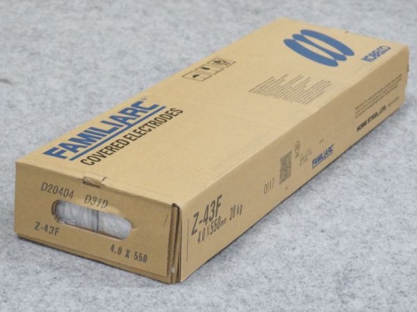 画像3: 低ヒューム、すみ肉用(被覆棒) Z-43F 20kg 神戸製鋼所  (3)