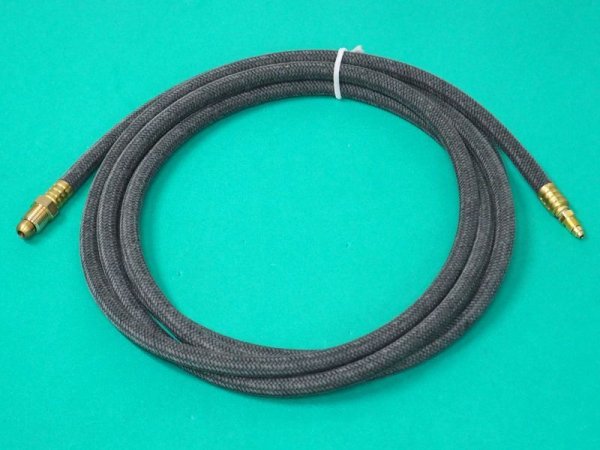 画像3: ウェルドクラフト空冷用ソフトパワーケーブル 3.8m ダイヘンティグミニ接続仕様 46V28RG+H979F00+D01 (#277972) (3)