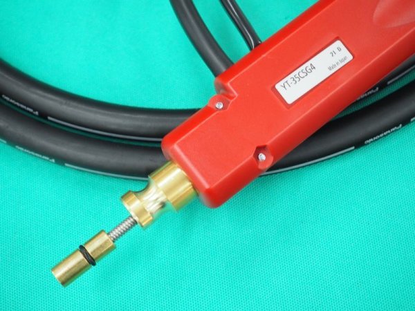 画像4: Panasonic CO2/MAG溶接用トーチ RED TORCH 4（パルス用） YT-35CSG4 3m (4)