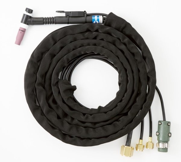 画像3: ウエルドクラフト 水冷式フレキトーチ 225A 7.6m WP-225-25-1726 ダイヘンデジタル接続仕様 ホース種選択 (3)