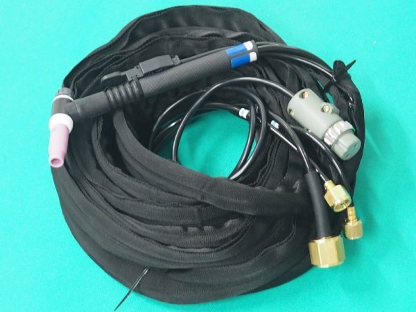 画像1: ウエルドクラフト 水冷式フレキトーチ 225A WP-225-1726 Panasonic デジタル溶接機接続仕様 (1)