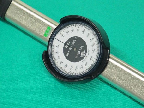画像2: カノン ダイヤル式トルクレンチ N200TOK (2)