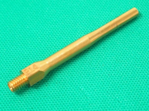 画像2: Panasonic CO2トーチ用純正部品 細径チップ TET01437 1.4mm用 (2)