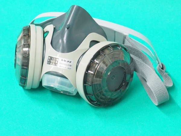 画像2: 取替え式防じんマスク DR26U2W  シゲマツ (2)