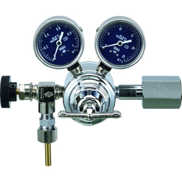 画像1: 二段減圧式圧力調整器（真鍮製） JETV-1514V 日酸TANAKA (1)