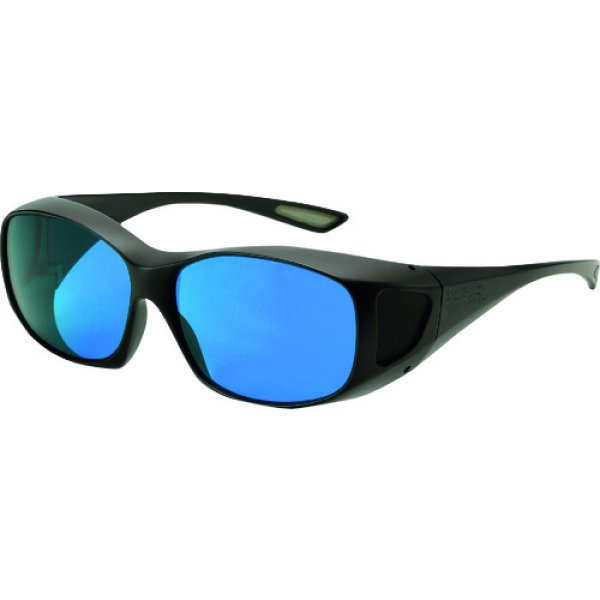 画像1: レーザー用二眼型保護眼鏡 メガネ併用可 RSX-4 HEV 理研オプテック (1)