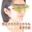 画像3: レーザー用一眼型保護眼鏡 （ＹＡＧ・ファイバー用）メガネ併用可　RS-80YG-EP 理研オプテック (3)