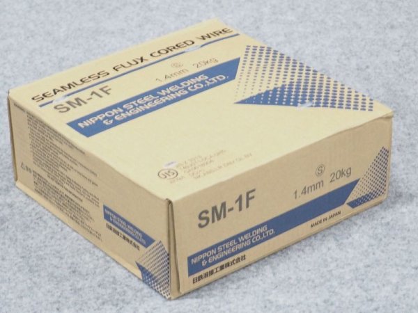 画像2: マグ材料(フラックス入りワイヤ) SM-1F  1.4mm-20kg 日鉄溶接工業 (2)