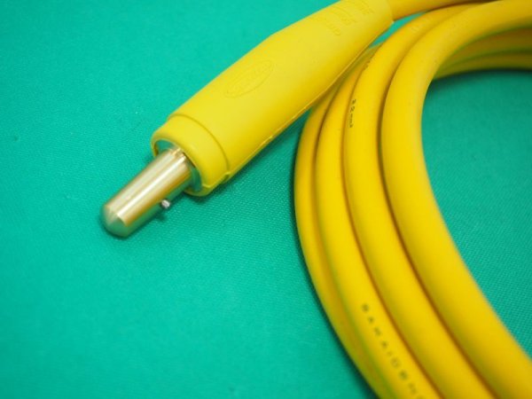画像3: 黄色WCT22・アースクリップ線・JA300オスジョィント付 (3)