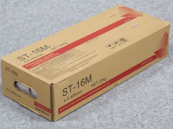 画像1: 耐食性鋼用(被覆棒) S-TEN1用 ST-16M 4.0mm 20kg 日鉄溶接工業 (1)
