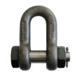 画像1: JISシャックルM級（ストレートタイプ・Ｕ字形）黒 SB-20（メッキなし） 大洋製器 (1)