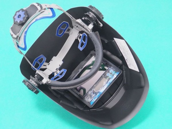 画像3: 超高速自動遮光液晶溶接面(キャップ型) INFO-1600W-C マイト工業 (3)