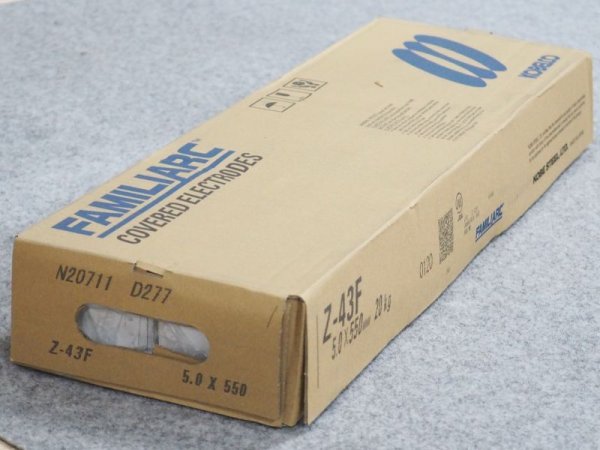 画像6: 低ヒューム、すみ肉用(被覆棒) Z-43F 20kg 神戸製鋼所  (6)