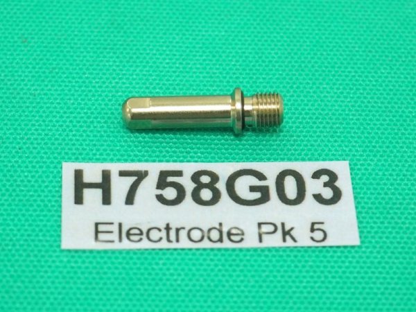 画像2: トーキン 80A用プラズマ電極 H758G03 5個 ATTC(American Torch Tip)  (2)