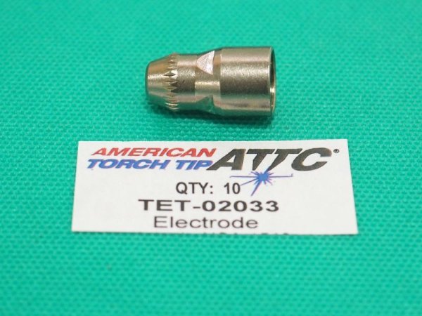 画像2: トーキン エアープラズマ用部品 ショート電極 TET02033 60-80A  10個 ATTC(American Torch Tip)   (2)