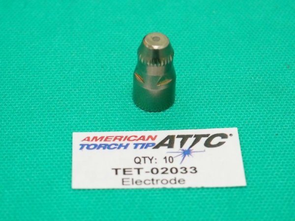 画像3: トーキン エアープラズマ用部品 ショート電極 TET02033 60-80A  10個 ATTC(American Torch Tip)   (3)