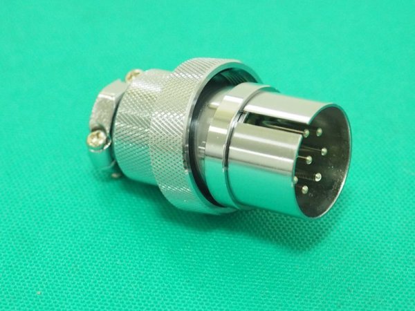 画像2: Panasonic TIG溶接機リモコンケーブル・延長用メタルコンセント NCS308PM8P (2)