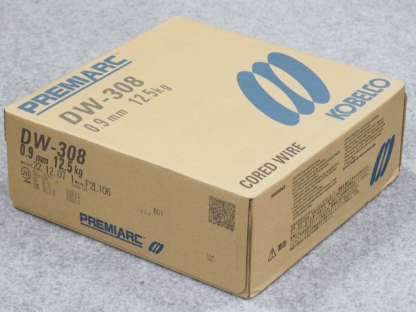 画像2: ステンレス鋼(マグ材料) DW-308 0.9mm-12.5kg 神戸製鋼所 (2)