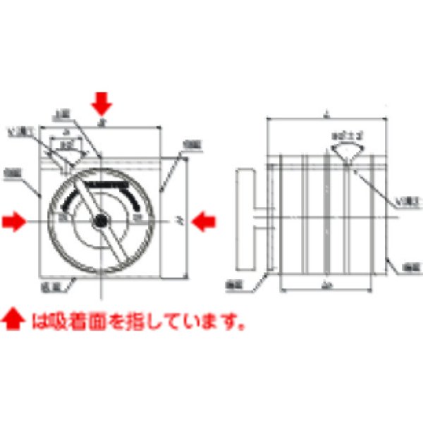 カネテック 枡形ブロック ＫＹＡ形 KYA-13B 溶接用品プロショップ サンテック