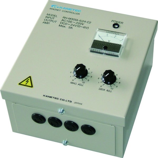 画像1: カネテック 電磁ホルダ高速制御器　カバー型 RH-M303A-6/24-C2 (1)