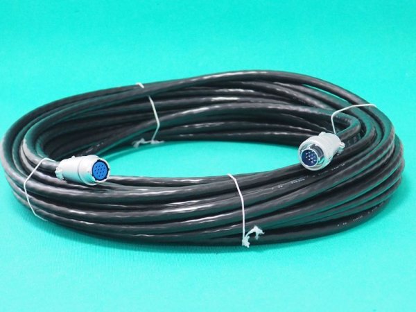 画像2: PanasonicフルデジタルTIG溶接機リモコン(YC-30BPR1)用 延長制御ケーブル用12芯 ケーブル ERCTBPR12-15 15m (2)