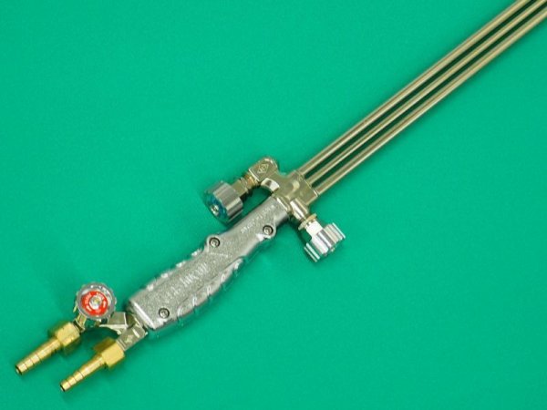 画像2: 中圧切断器 ストロング-25 直頭 1500L (竿バンド3箇所) バルブ式 本体のみ 千代田精機  (2)