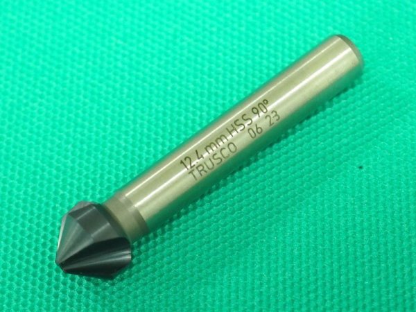 画像1: TRUSCO カウンターシンク 窒化チタンアルミナコーティング 12.4mm TCSA124 [794-9073] (1)