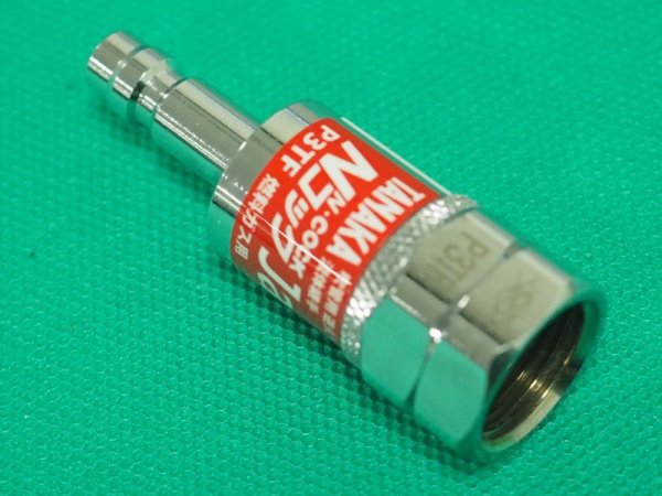 画像2: NコックJack アセチレン用 P3TF(逆火・逆流防止機構付) 日酸TANAKA (2)