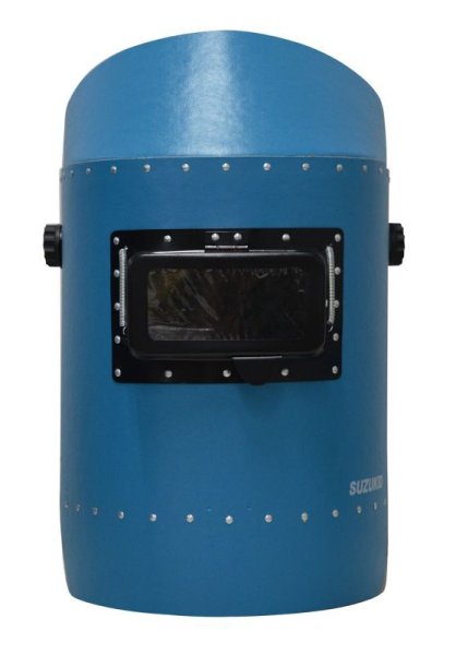 画像2: SUZUKID カラー ヘルメット 溶接面 (色選択) (2)