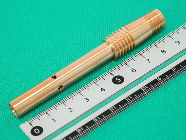 画像3: Panasonic 純正CO2 ロボットトーチ用YT-CAT503シリーズ チップボディ TEB00077 500A用 (3)