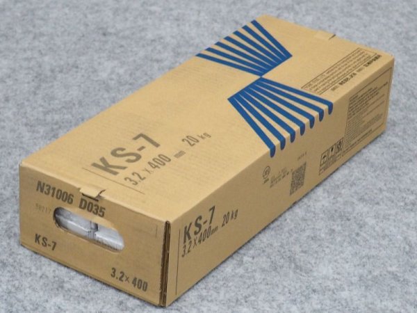 画像2: 軟鋼溶接棒 重要構造物の全姿勢用 KS-7 3.2/4.0mm20kg JKW (2)