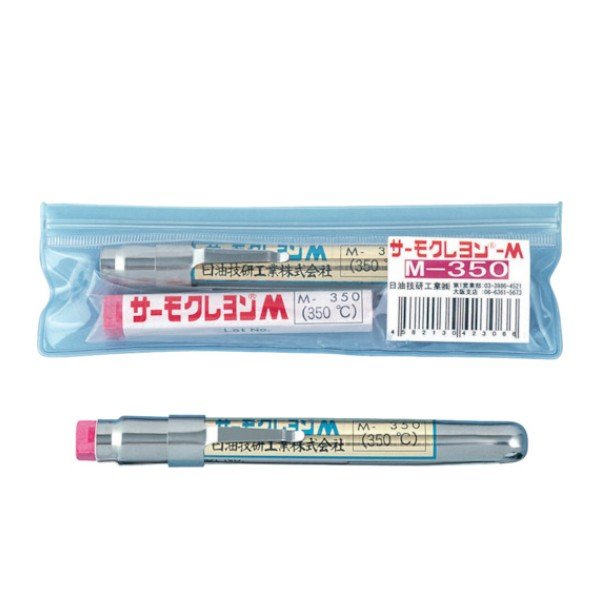 画像4: 日油技研工業 サーモクレヨン M 指示温度選択 示温材 加熱した物体の温度チェックに (4)