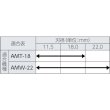 画像2: アトラミニエース用ミニブローチ 11.5Ｘ6L 15301 日東工器 　 (2)