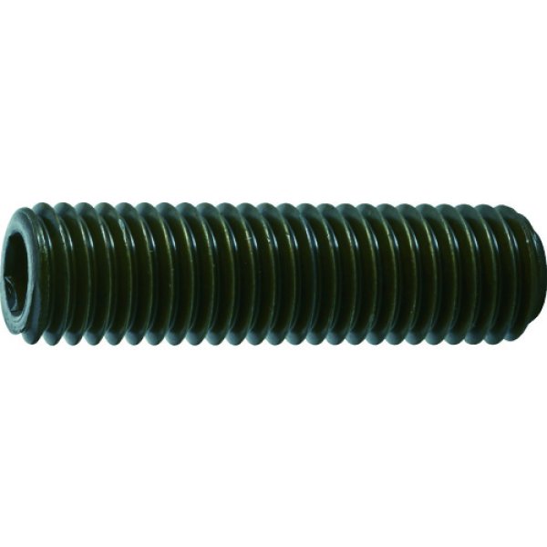 画像1: TRUSCO 六角穴付止めねじ 平先 黒染め M12×45 8本入 B63-1245 [116-2623]  (1)