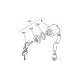 画像3: 新ダイワ DGW310MC用 クボタ キーシリンダー スタータースイッチ Assy 37410-59110 (3)