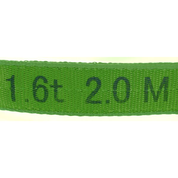 画像2: TRUSCO ベルトスリング“ワカルスリング(両端アイ形)50mmX2.5m TBS3E50-25 [256-8371] (2)