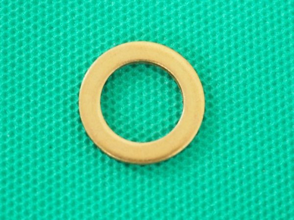 画像2: 新ダイワ DGW300M用 オイルドレンプラグ（ガスケット） 6C090-58960 (2)