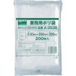 画像1: TRUSCO 小型ポリ袋 縦500X横360Xt0.05 50枚入 透明 A-3650 [765-3727] (1)