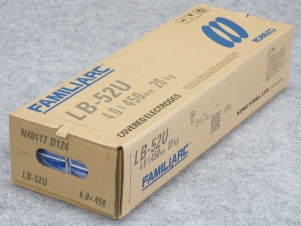 画像2: 裏波用(被覆棒) LB-52U 4.0mm-450L 20kg 神戸製鋼所 (2)