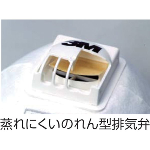 画像3: 3Ｍ(TM) 使い捨て式防じんマスク 8805 DS2 排気弁付き（１０枚入）  (3)
