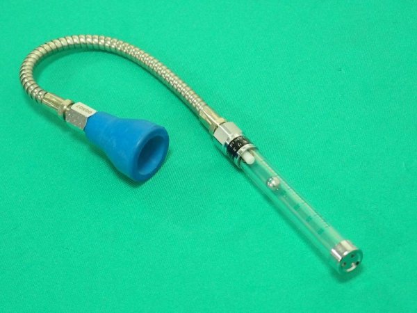 画像5: 阪口製作所 メモリエース R-8TF/R-TF (CO2/MAG ガス種選択) 30L用 トーチ先端のガス流量を測定 (5)
