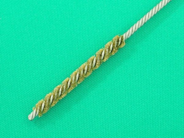 画像2: TRUSCO コンデンサーブラシ ダブル巻 φ9 ゴールドメッキ TB-2101 [258-9460] (2)