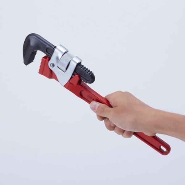 画像4: エビ 強力型パイプレンチ 350mm PW350 [125-0361] (4)