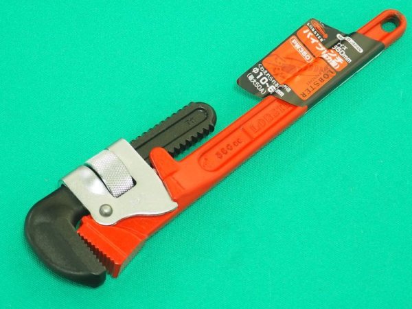 画像7: エビ 強力型パイプレンチ 350mm PW350 [125-0361] (7)