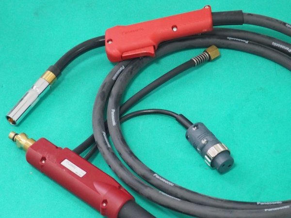 画像2: 【長期在庫限定１特価】Panasonic アルミMIG専用溶接トーチ 200A YT-20MD2 3m (2)