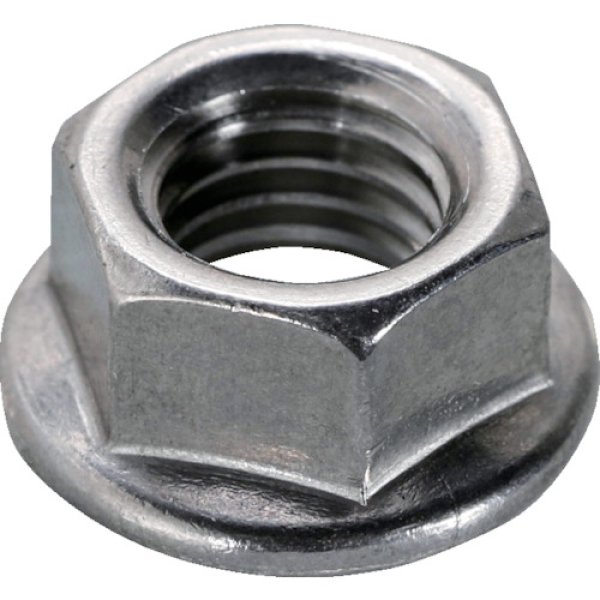 画像1: TRUSCO フランジナット セレート付 ステンレス M10 6個入 B134-0010 [258-0131] (1)