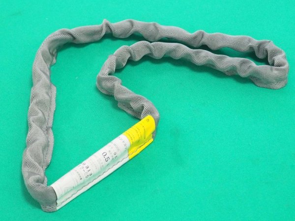 画像1: TRUSCO ラウンドスリング(JIS規格品) 0.5tX0.5m TRJ05-05 [383-0462] (1)