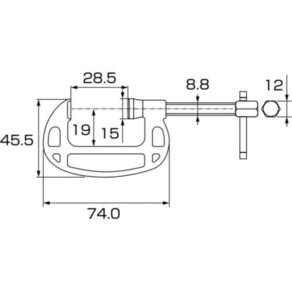 画像4: エビ Ｂ型シャコ万力 25mm B25 [124-9827] (4)