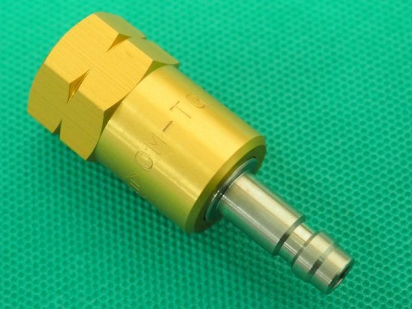 画像2: ミニセーブ(チヨコック型)逆火防止器 ハイドロカット(水素+エチレン混合ガス)用 CM-TG トーチ用 千代田精機 (2)